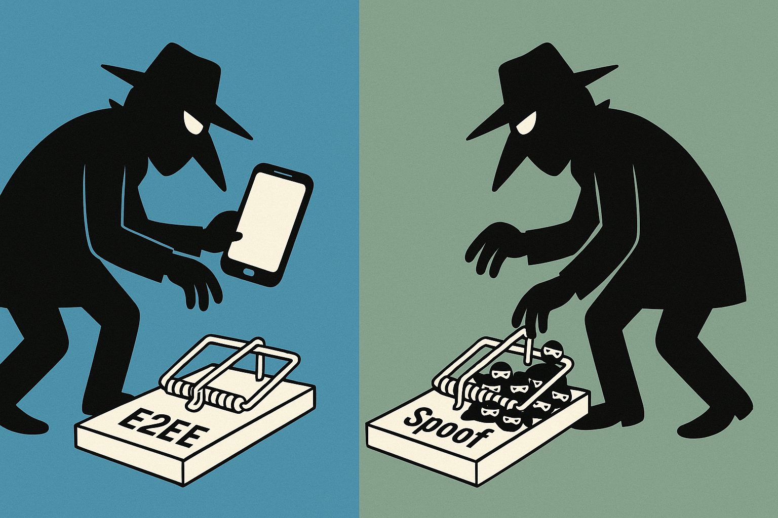 Spoofing, Spying, and Encryption In Government Devices