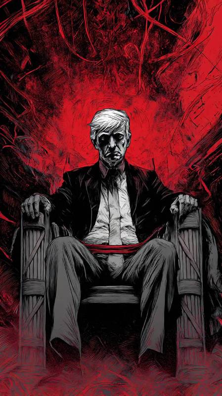 Damned Man In A Throne