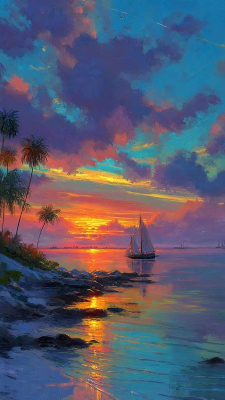 Fantasy Beach Scene 3