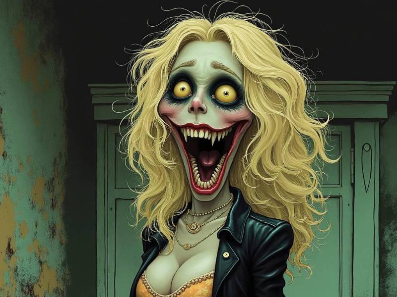 Vampire Chick All Dolled Up