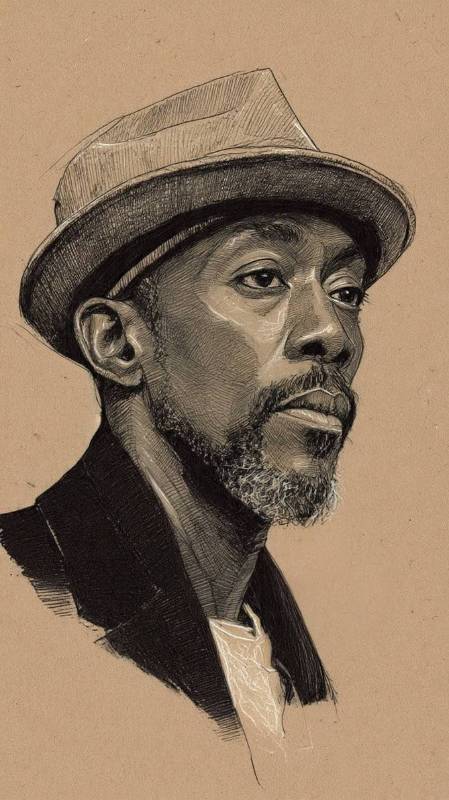 Black Male Jacket Hat