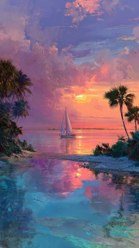 Fantasy Beach Scene 4