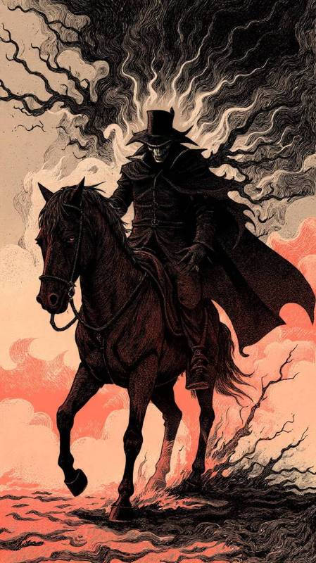 Horseman Of The Blood Moon