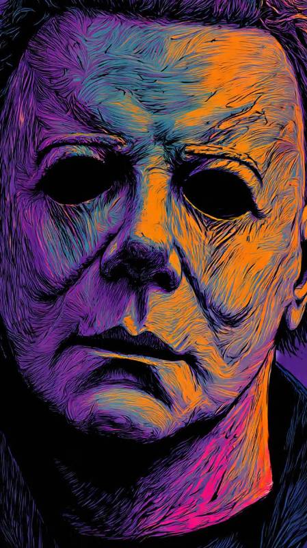 Michael Myers Psychedelic 1