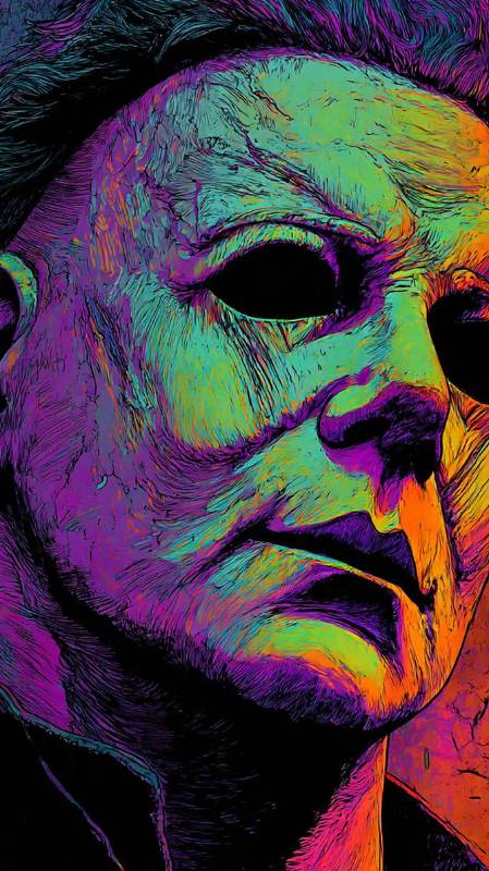 Michael Myers Psychedelic 3