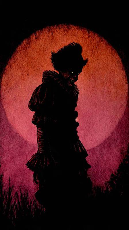Pennywise From It Abstract