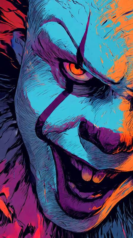 Pennywise From It Psychadelic 