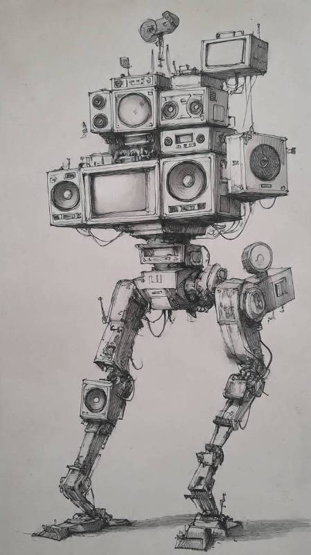 Stereomech Sketche 1