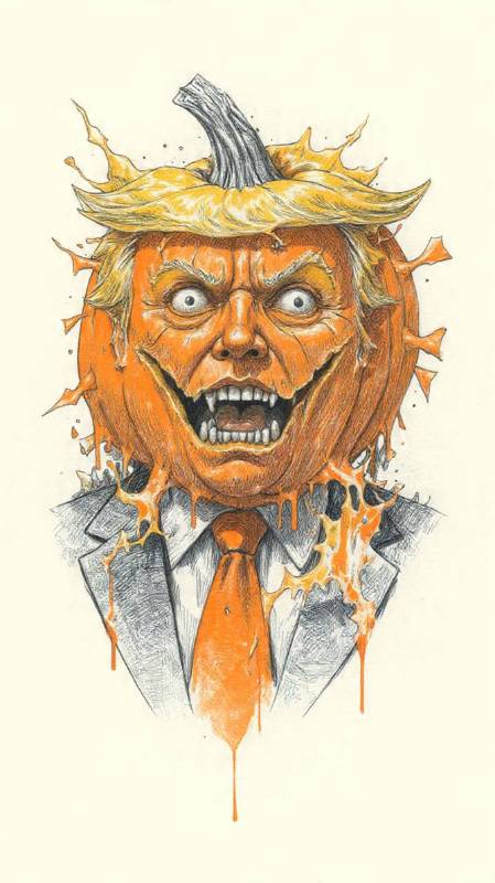 Trumpkinhead Sketch